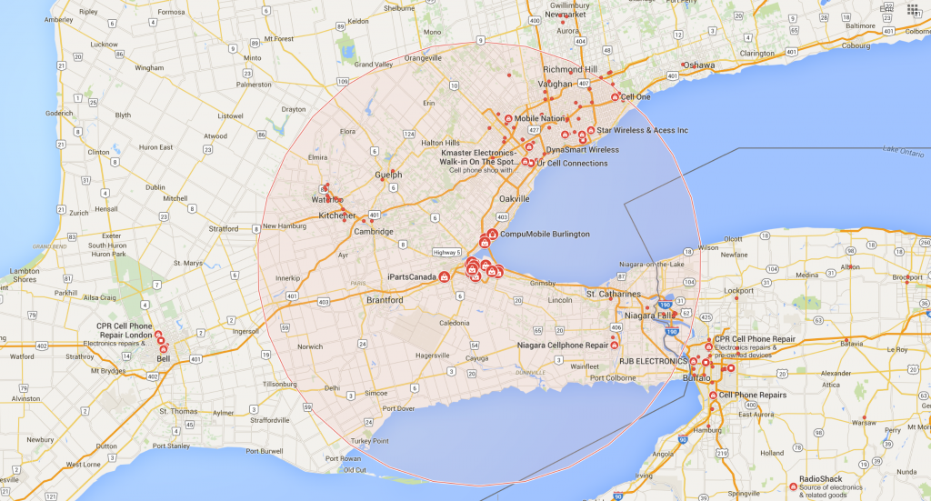 Cell Phone Repair Hamilton is Now on Maps!